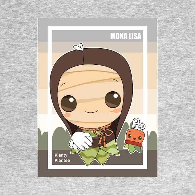 Arty-Plantee Mona Lisa by Plenty Plantee